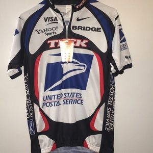 Nike vintage pro cycling team jersey size medium